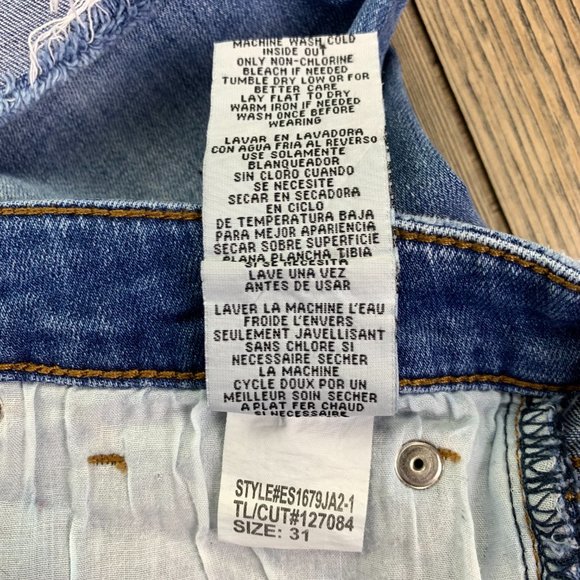 SOLD! STS Blue Becca Bermuda Denim Cutoff Shorts - Picture 7 of 12